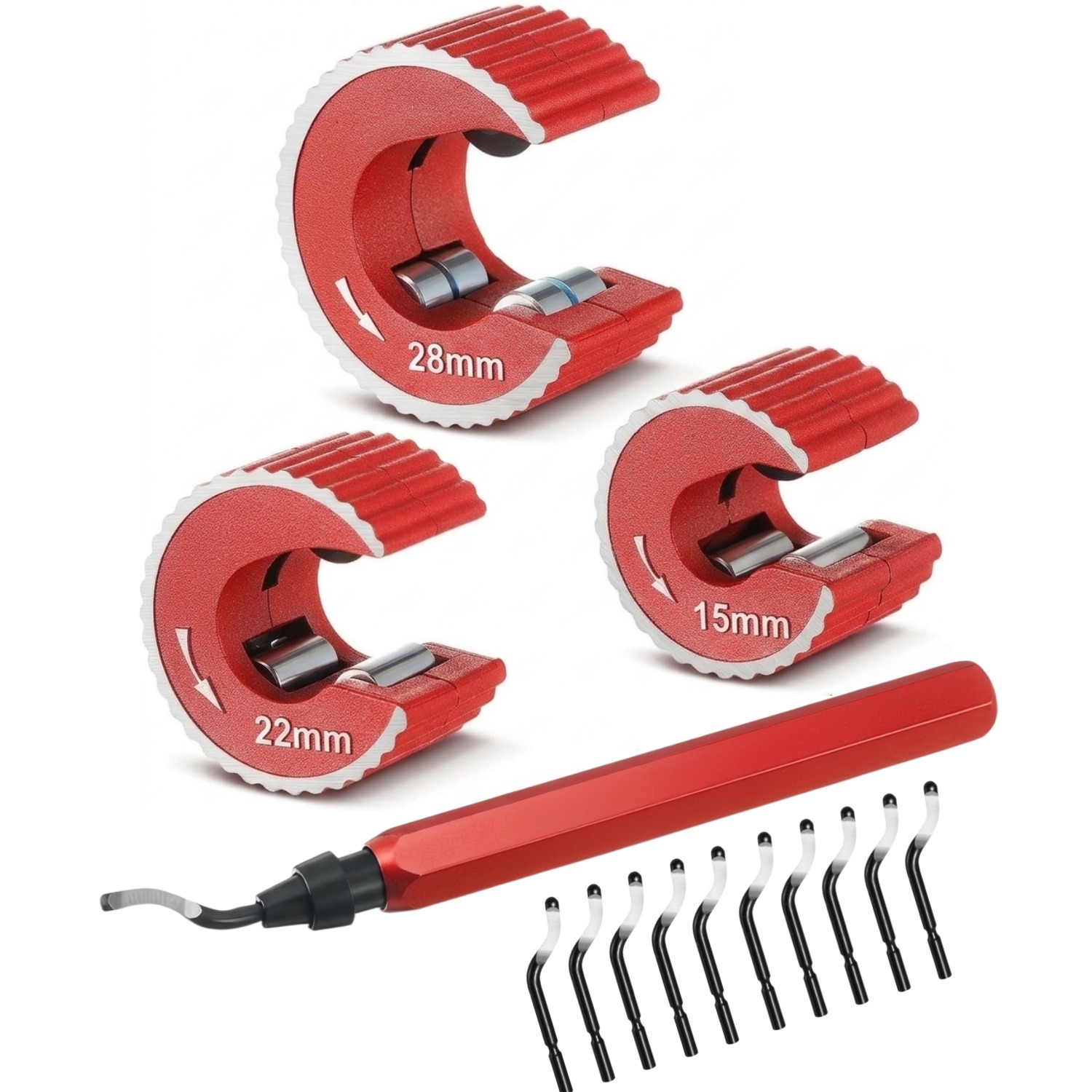 Pipe Cutter Ratchet - Juego de Cortadores de Tubos de