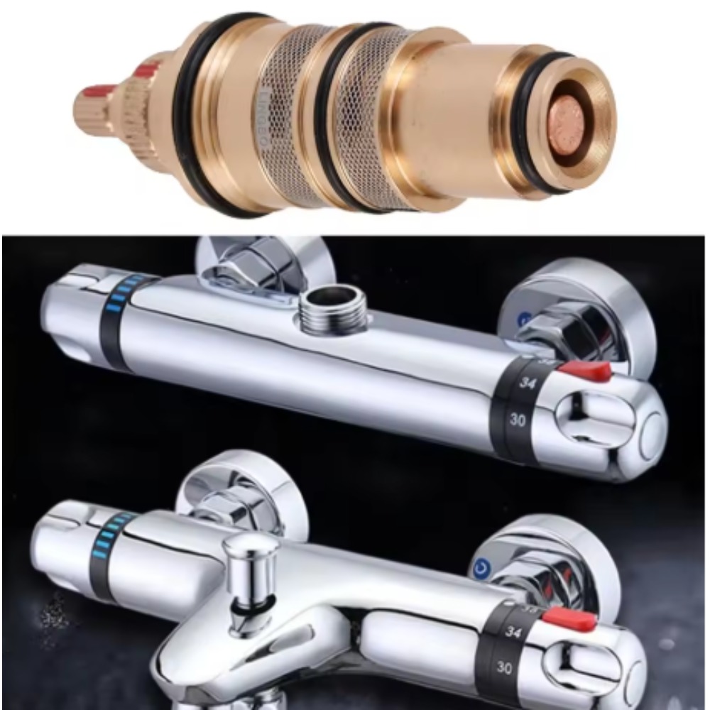 Shower Valve Cartridge - Kit de repuesto de cartucho termostático