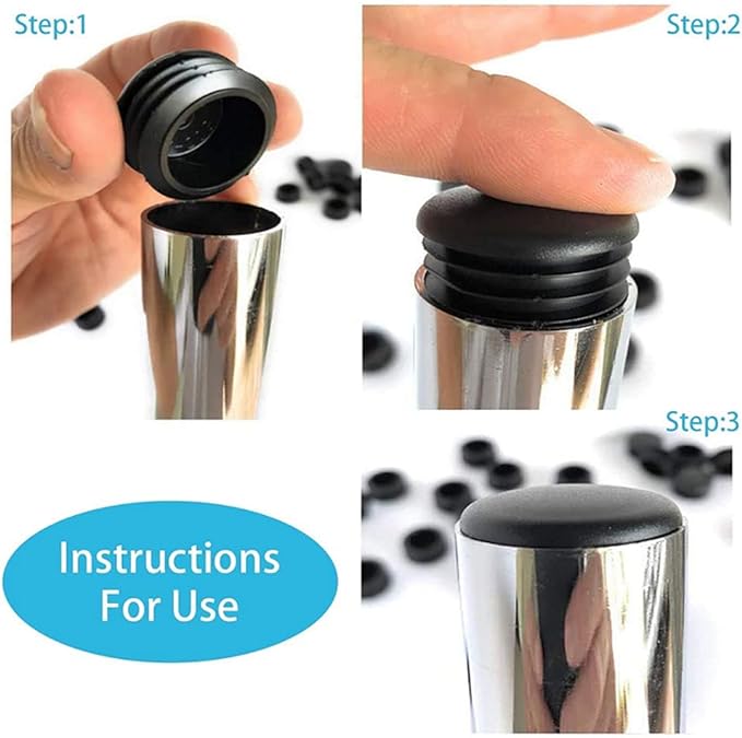 8 tapones redondos de plástico - Plastic Pipe Clip reseña y precio