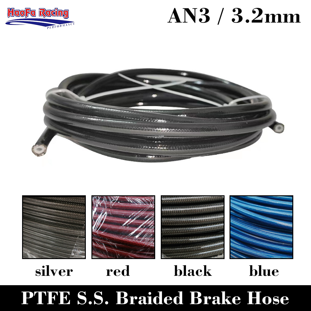 AN3 líneas de freno de PTFE pa - Flexible Hose Braided reseña y precio