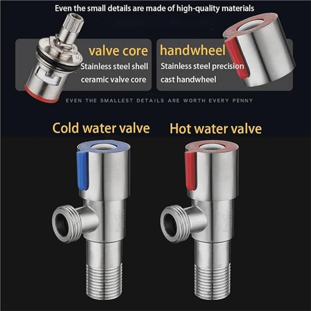 Válvula de entrada fría y cali - Toilet Fill Valve reseña y precio