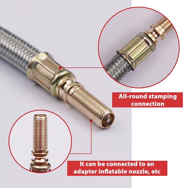 1 pieza de extensión de válvul - Flexible Hose Braided reseña y precio