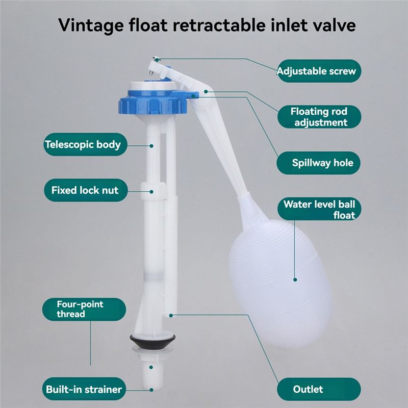 Bolas de flotación ajustables  - Float Ball Valve reseña y precio