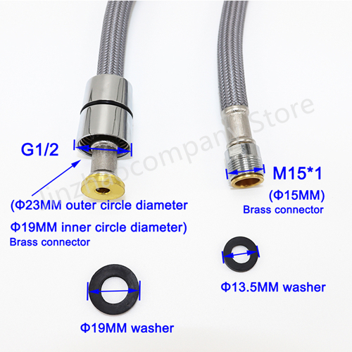 Manguera para grifo de 50cm/60 - Flexible Hose Braided reseña y precio
