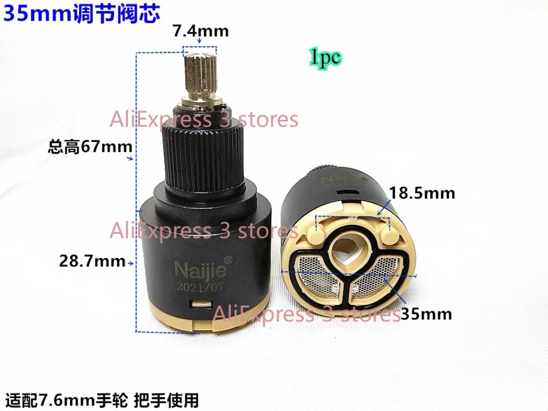 1 Uds 28mm/35mm/40mm grifo mez - Basin Mixer Cartridge reseña y precio