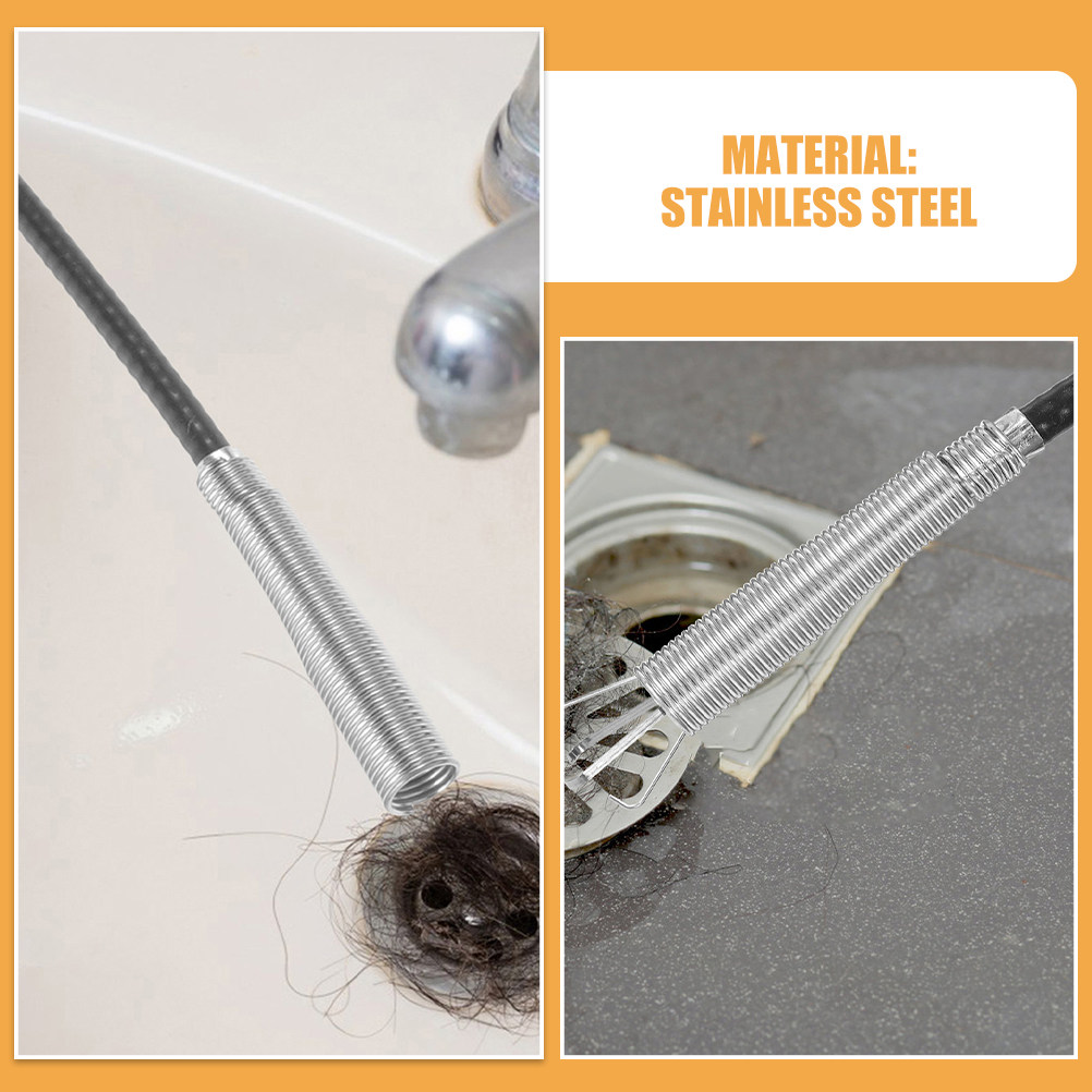 2 Piezas Gancho Flexible de Cu - Drain Snake Flexible reseña y precio