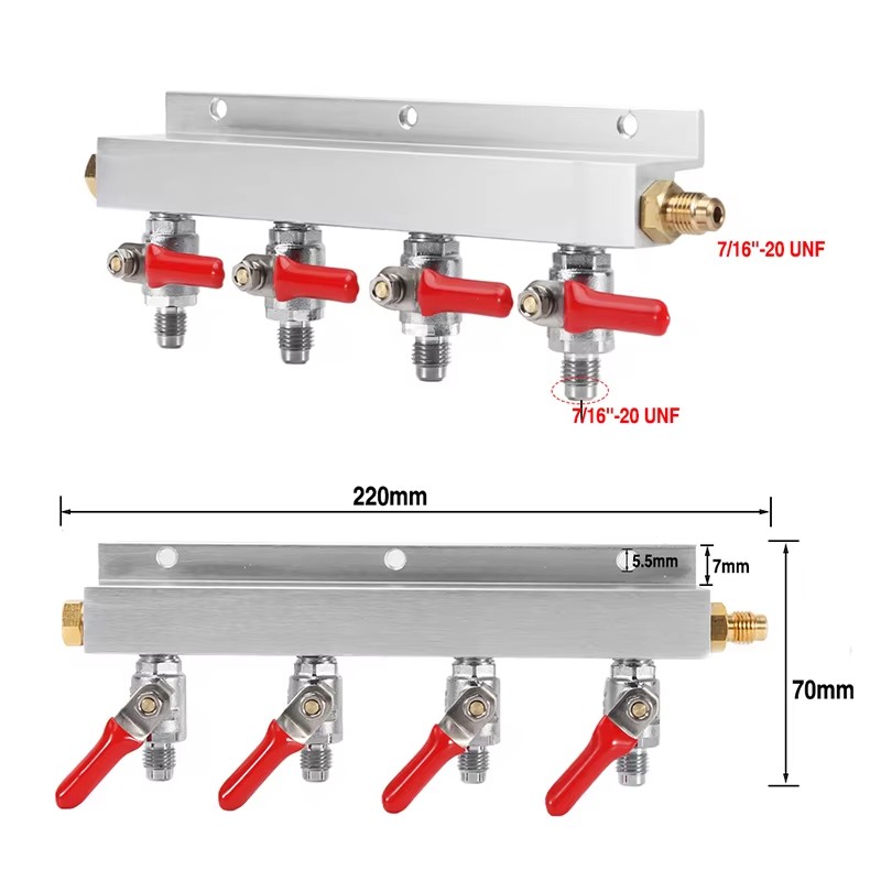 IMAICTUU Distribuidor de Gas d - Push Fit Connector reseña y precio