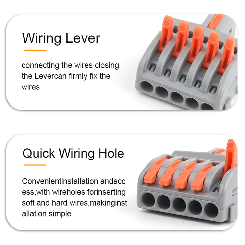 Conector de Cable eléctrico de - Push Fit Connector reseña y precio