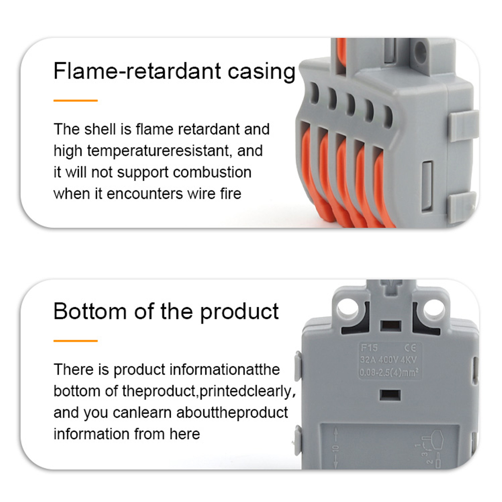 Conector de Cable eléctrico de - Push Fit Connector reseña y precio