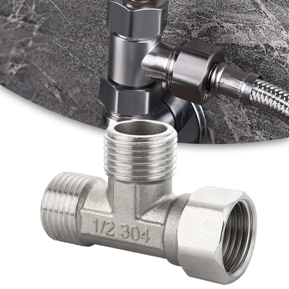 Adaptador T de acero inoxidabl - Shower Valve Cartridge reseña y precio
