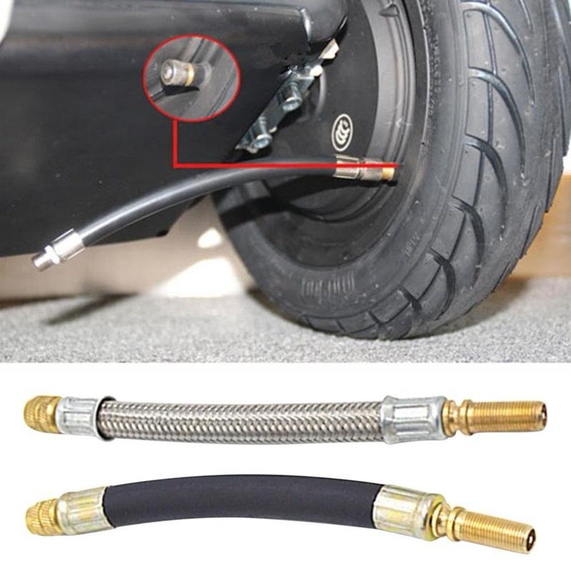 Adaptador de válvula de neumát - Flexible Hose Braided reseña y precio