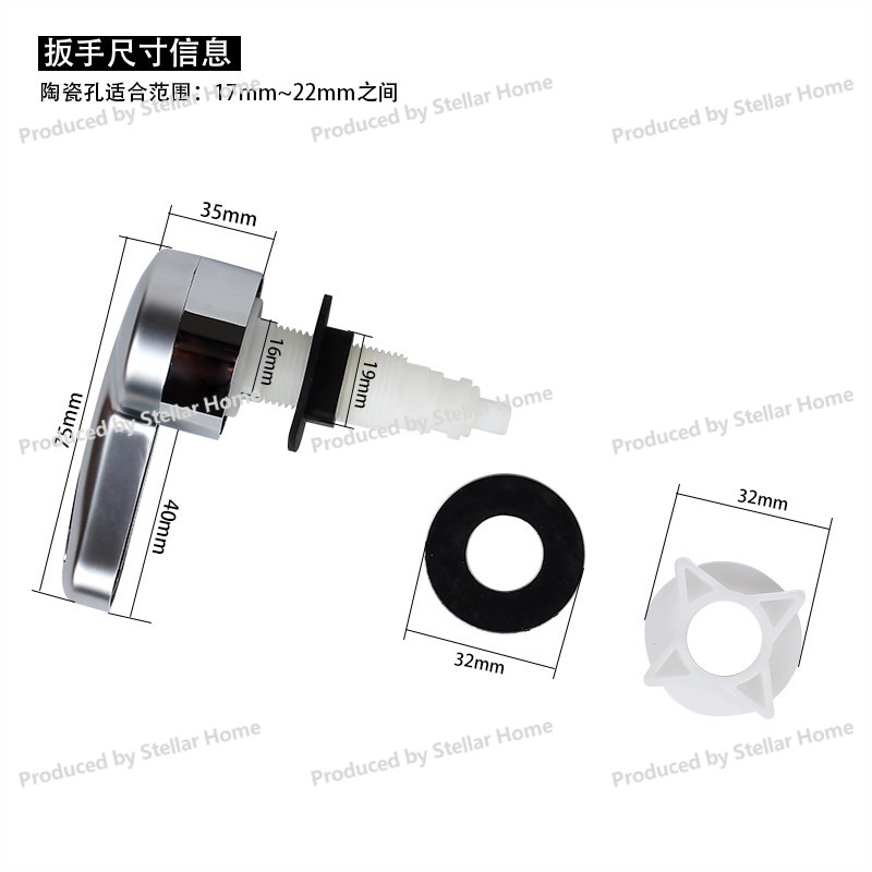 Válvula de descarga universal  - Toilet Fill Valve reseña y precio