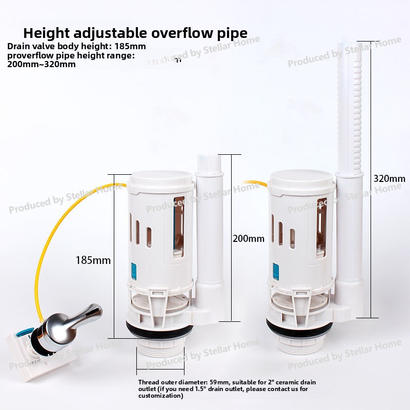 Válvula de descarga universal  - Toilet Fill Valve reseña y precio