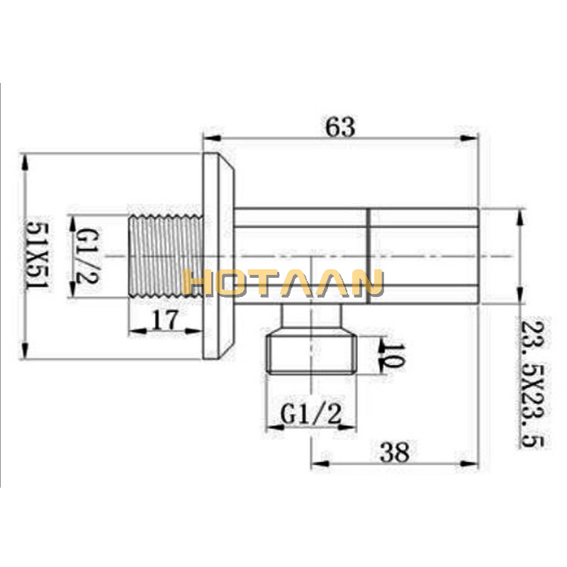 .,Válvula triangular mezclador - Toilet Fill Valve reseña y precio