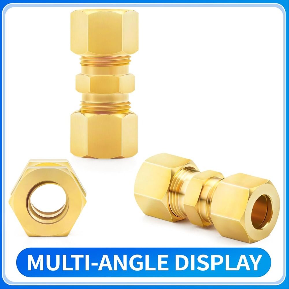 Adaptador de latón, Conector d - Compression Fitting Brass reseña y precio
