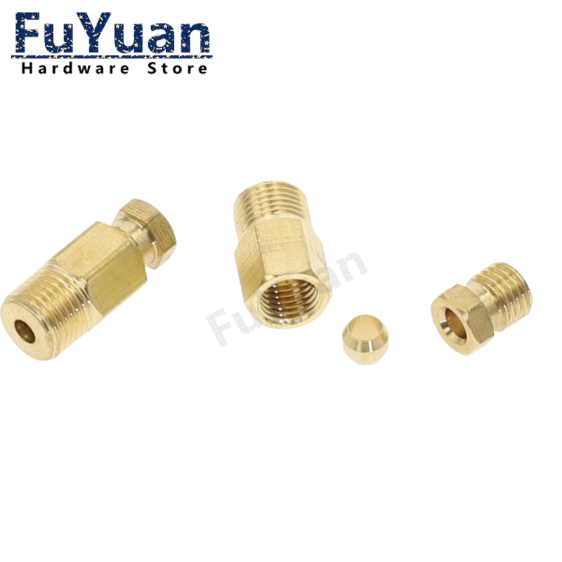 Ajuste de compresión de tubo d - Compression Fitting Brass reseña y precio