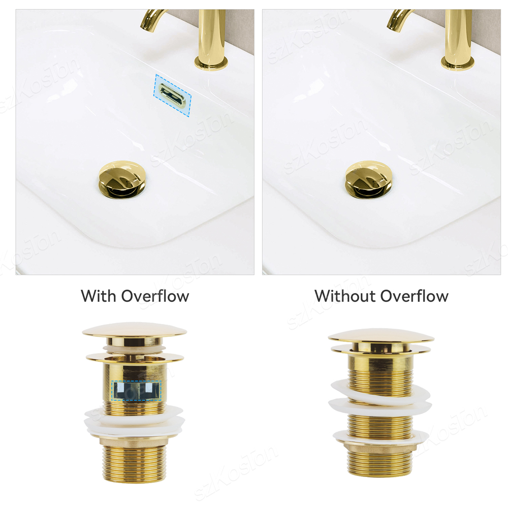 Tapón para fregadero de baño,  - Overflow Pipe Clip reseña y precio