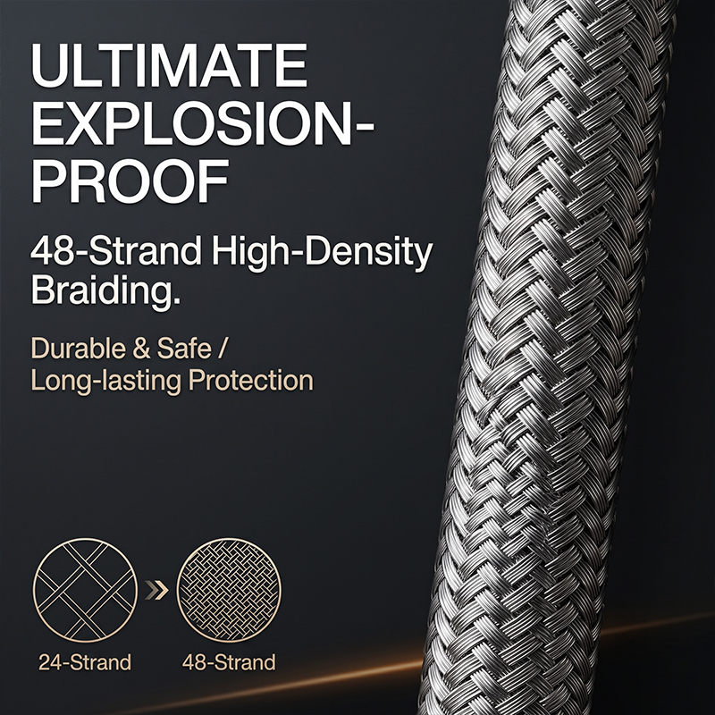 Manguera de Agua Flexible Tren - Flexible Hose Braided reseña y precio