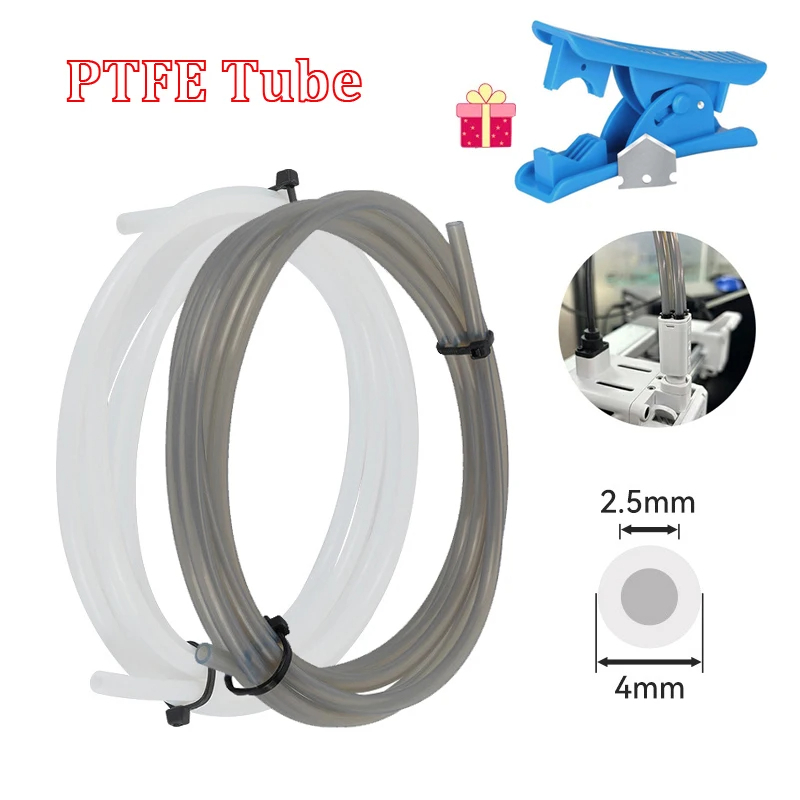 Tubo de PTFE de 2,5 mm y 4 mm  - Ptfe Tape Thread reseña y precio