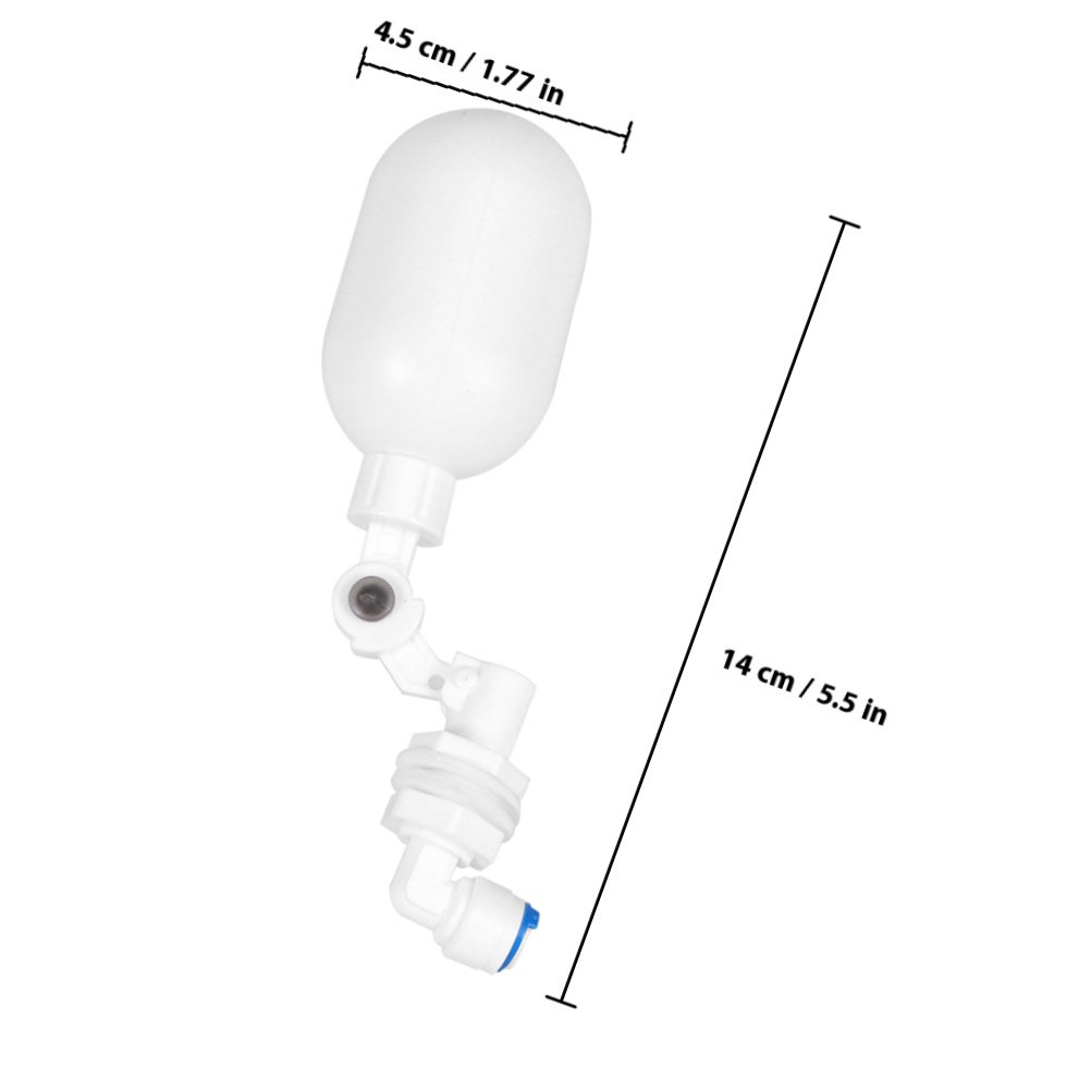 2 válvulas de flotador de plás - Float Ball Valve reseña y precio