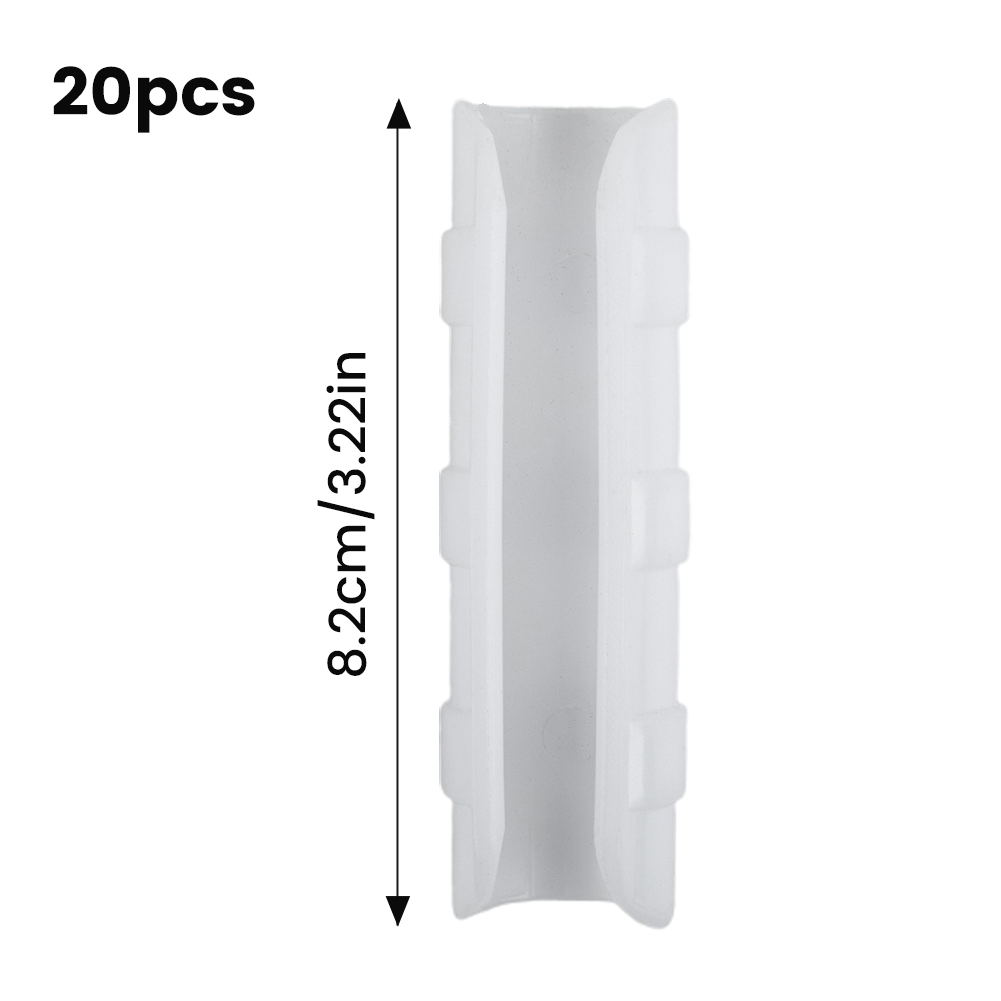 20 piezas marco de invernadero - Plastic Pipe Clip reseña y precio